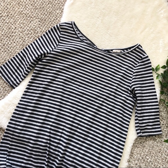 Free People Frenchie Striped Tee Dress - Picture 4 of 8